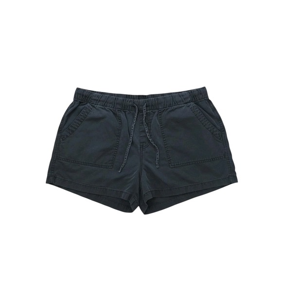 GAP Pants - Gap Shorts Womens Size L Blue Drawstring Cotton Pockets 3" Inseam